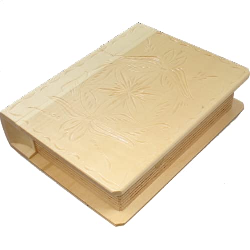 TransylvanyArt Romanian Secret Book Box - Natural