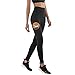NHEIMA Pantalon de Sudation, Legging de Sport Femme Fitness à Taille Haute - Legging Anti Cellulite Minceur : Suer 6 Fois Plus & Pedre de Poids & Tonifier Les Jambes – Ideal pour Jogging Yoga,Noir,M