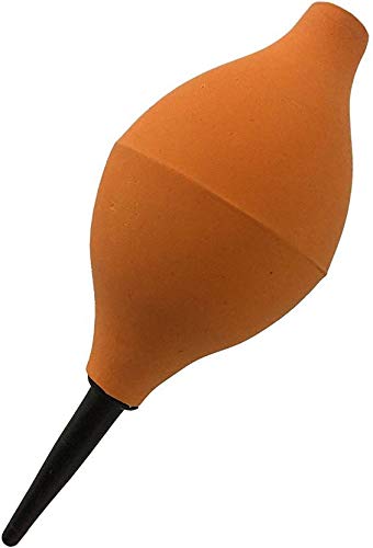 TA Technology Ahead Rubber Air Pump Dust Blower for Cleaning Dust on Keyboard, Watches, Key Board, Computer, CPU | Keep in Touch Rubber Dust Blower Broad Body Cleaning Aid for Electronics and Lenses 140 mm (Multicolour)