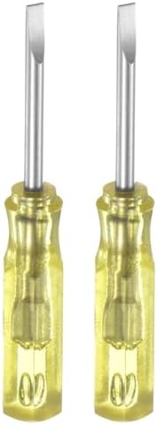 HARFINGTON PH0 미니 필립스 스크루 드라이버 2개, 1.5mm 마그네틱 크로스 헤드 45mm 길이, 소형 가전제품 수리용, 투명 — 사진 7