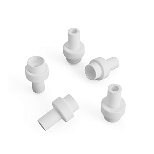 5 Stück PTFE Teflon Kuppler passend für Ultimaker 2 Koppler 3mm Hotend Coupler Ersatzteil Auch Geeignet für Ultimaker 2+ und Ultimaker 2+ Extended UM2+ Um2 3D Drucker Ersatzteil