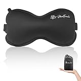 SSS·UrbanForests Inflatable Lumbar Pillow for Travel, Lumbar Support Self-Inflating for Car, Neck Pillow Inflatable Lumbar Support Travel Lumbar Pillow for car (Black)