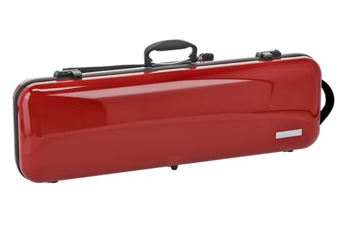 GEWA Violin Case Air 2.1 High-Gloss Red with Additional Side Handle Made in Germany
