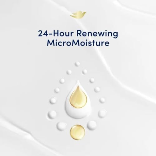 Dove Sensitive Skin Long Lasting Gentle Hypoallergenic Body Wash 20 fl oz - Pack of 2 (40 fl oz in total)