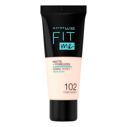 Maybelline Fit Me Matte + Poreless Foundation - 102 Fair Ivory