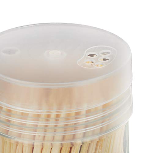 Relaxdays Tandenstoker hout 4000-delige set, dun, voor tandhygiëne, hapjes & knutselen, tandhoutjes, 6,5 cm, naturel - Image 8