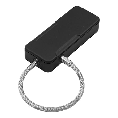 Cadenas à empreintes digitales sans clé étanche IP65 en acier - 5