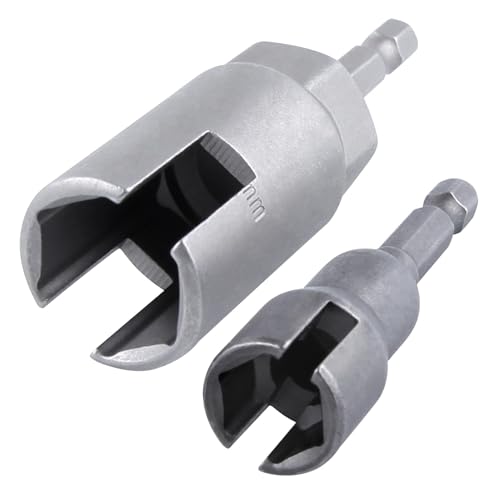 GOLD DEER 2 Pack Power Wing Nut Driver Set (2 Size 12mm 19mm)