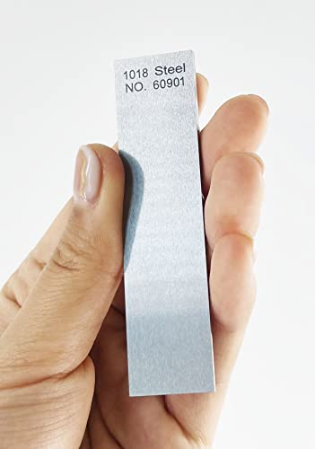 Block de Calibración de Acero 1018 de 4 pasos para Medidor de Espesor Ultrasónico miniatura 4
