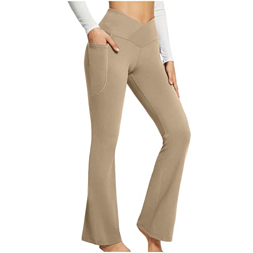 Pantalon de yoga évasé pour vos séances de sport et de détente