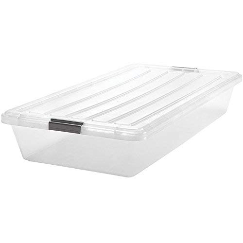 Clear Box Under Bed Storage IRIS CB70 Amazon price tracker