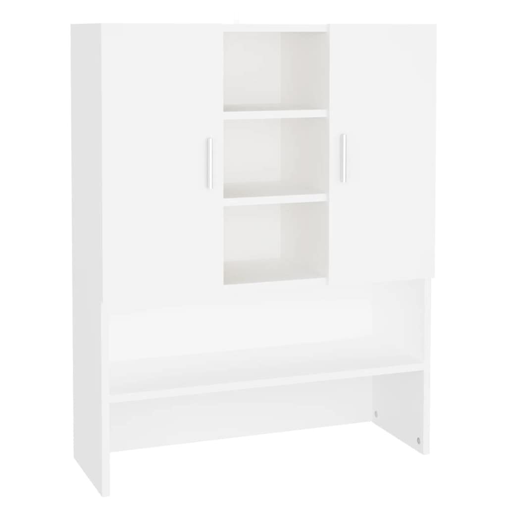Genérico Mobile per Lavatrice Bianco 70,5x25,5x90 cm,Bianco,22kg,808386