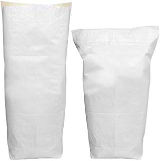 4 x 60L Peel & Seal Paper Sack / Shredded Paper Waste / Confidential Documents / Self Sealing / Free Standing (60 litre, 4 sacks)