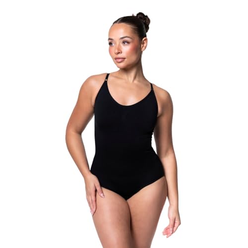Snatched Women's Shapewear Bodysuit Tummy Control Body Shaper - Seamless Sculpting Waist Body Suit