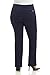Rekucci Curvy Woman Ease into Comfort Barely Bootcut Plus Size Pant (16W, Navy)