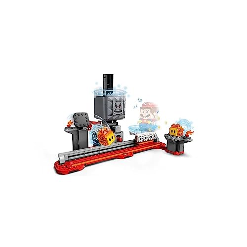 Super Mario Thwomp Drop Expansion Set 71376 Building Kit; Collectible Playset for Creative Kids to Add New Levels to Their Super Mario Starter Course (71360) Set, New 2020 (393 Pieces) - Lego - Immagine 5