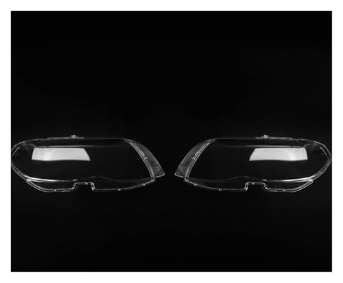 Abat-jour transparent pour phare BMW X5 E53 2004-2006 optique avant droite gauche