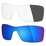 Lentes polarizadas reducen el deslumbramiento, mejoran el contraste y 100% de protección UV.