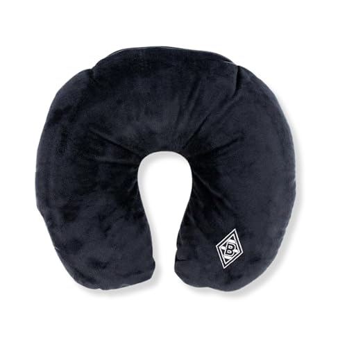 Borussia Mönchengladbach Reisekissen 2in1 | Offizieller Fanartikel Fohlenshop | Wendbar und Waschbar, Gladbach Kissen, Fanartikel