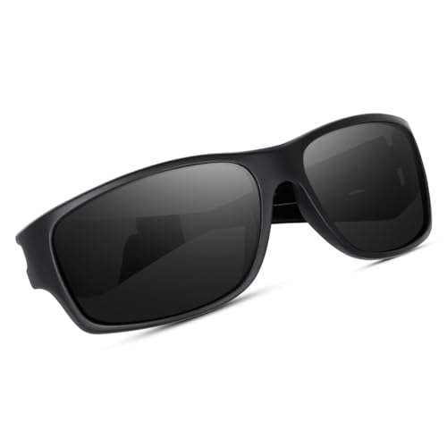 Image of Dervin UV Protected Polarized Sports Sunglasses for Men & Women | Ideal for Driving, Cycling, Biking & Cricket