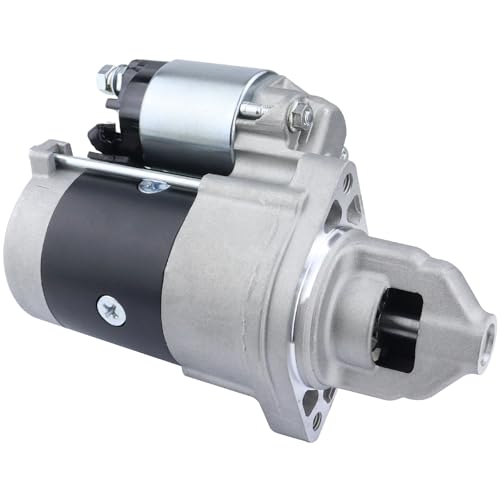 Image of Starter for Kawasaki FX730V FX691V FX651V FX600v FX541V FX481V, for John Deere 636M 648R 652R 652B 652M 661R Z445 Z465 WH36A WH48A, 21163-0754 21163-0756 21163-7023 428000-6600 AUC12656