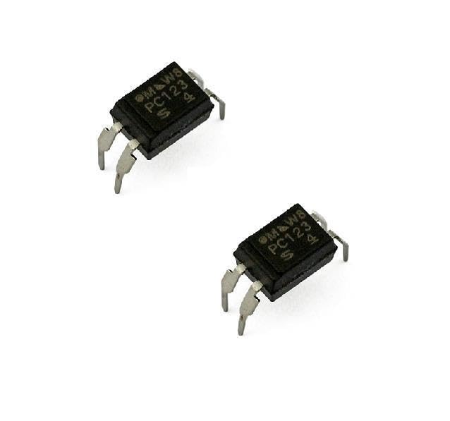 Lehuy2536gh Tool Part for 50Pcs PC123 Triac Driver IC Optoisolator Photocoupler Optocoupler DIP-4