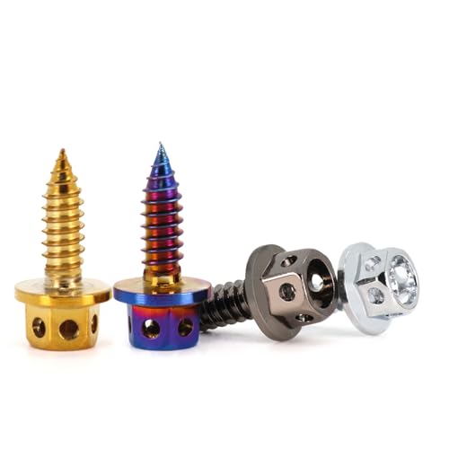 Tornillos autorroscantes hexagonales M5x20mm acero 304 miniatura 5