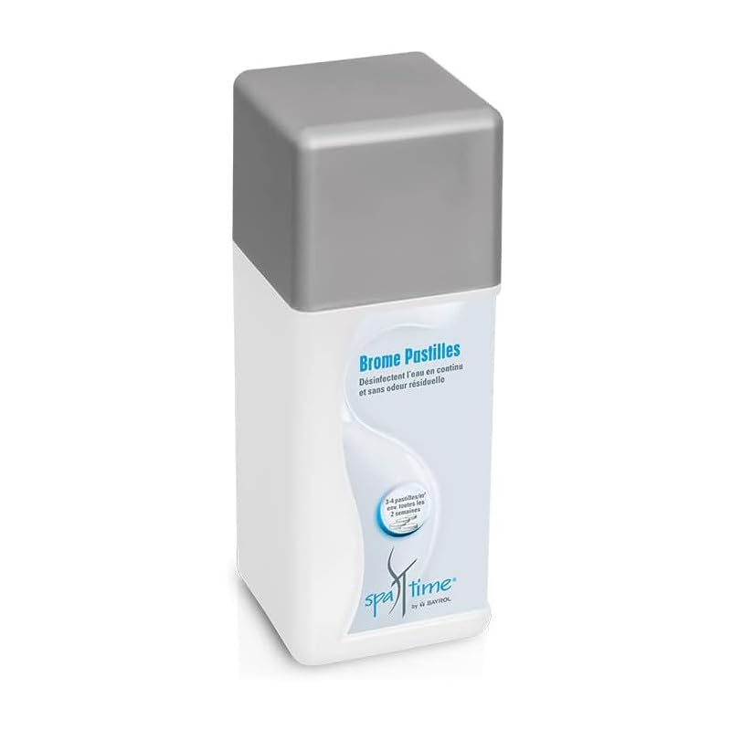 Brome Spa Bayrol SpaTime pastilles 20 g. - 0,8 kg + 12 Tests OFFERTS 7 en 1