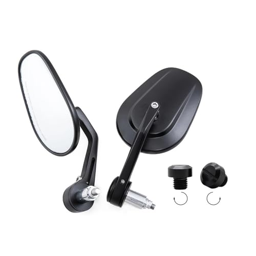バイク用リアミラー オートバイハンドルバーミラー バックミラー オートバイバーエンドミラー CB500X用 PCX用 MSX 125用 シャドウR1200GS用 MT09 07用