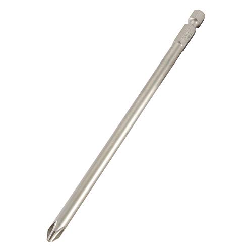 Trend Snappy Phillips No. 2 Screwdriver Bit, 150mm Length, Quick Release Compatible, SNAP/PH/2A, Silver, Variety pack