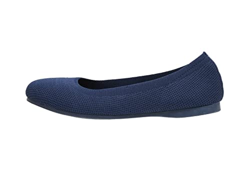 CUSHIONAIRE Women's Tyra Knit Flat with +Memory Foam and Wide Widths Available4