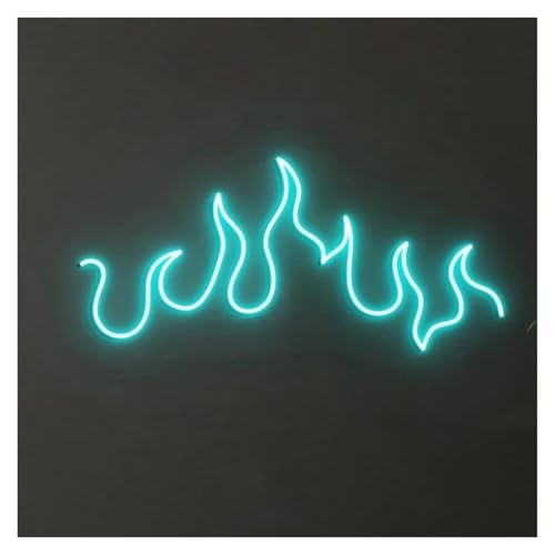 Enseigne lumineuse au néon Flamme : modifiez l'ambiance sans refaire toute la peinture
