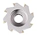 Accusize Industrial Tools 5'' by 1-1/2'' 90 Deg Square Shoulder Indexable Face Mill with 8 Pcs Apkt1604 Inserts Installed, 4508-0022b