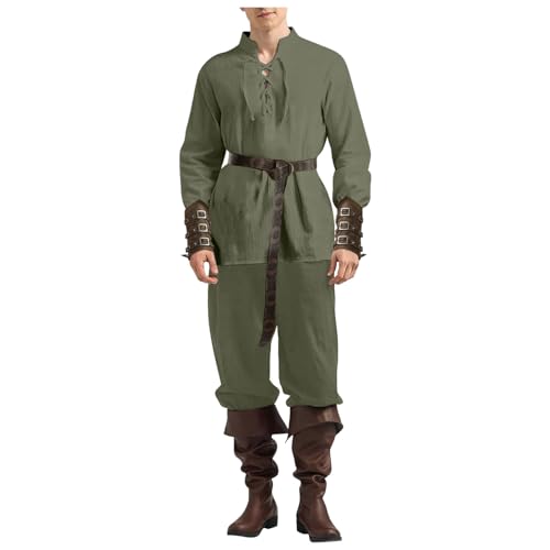 Costume viking homme en 4 pièces pour vos soirées déguisées et GN