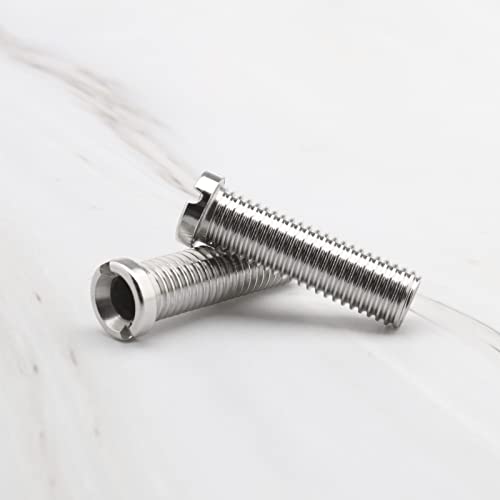 Juego de 2 tornillos para colador de fregadero de cocina 45mm miniatura 6
