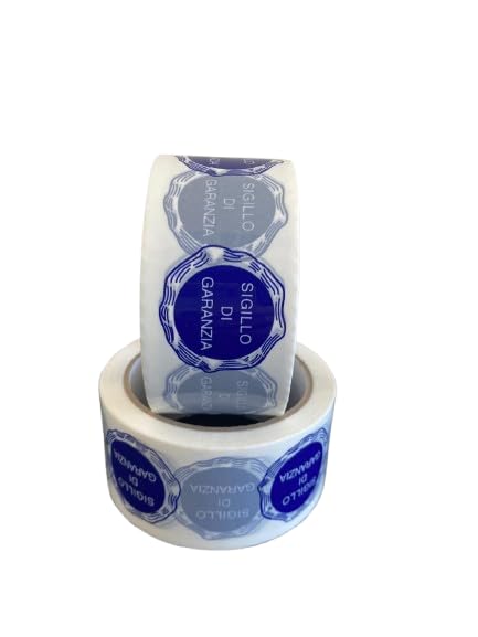 Generico 36 ROTOLI NASTRO ADESIVO CON STAMPA SIGILLO DI GARANZIA 48mmX66M 45 MICRON