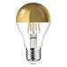 Produktbild NCC-Licht LED Filament Leuchtmittel Birnenform 4W = 40W E27 Kopfspiegel Gold extra warmweiß 2200K