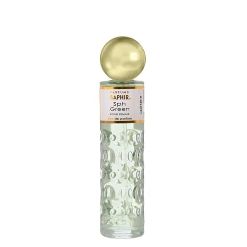 SAPHIR PARFUMS Frasco 30 ml eau de parfum Saphir Sra Sph Green pour adultes, parfum quotidien élégant, vaporisateur pratique