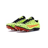 Sega Aston T&F Spikes – Metal Cross Country & Track Running Spikes Shoes, Breathable Athletic Spike Shoes for Men & Women (Lemon, UK Footwear Size System, Adult, Men, Numeric, Medium, 6)