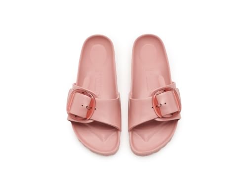 Image of Birkenstock, Women's, Madrid Big Buckle EVA, Pink Clay, Women's 6-6.5, Narrow