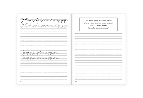 The Cursive Handwriting Workbook for Kids: A Fun and Engaging Cursive Writing Practice Book for Children and Beginners to Learn the Art of Penmanship - Image 12