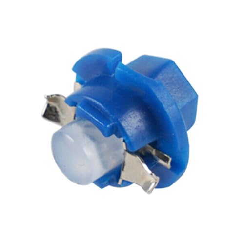 Kit 10 Bombillas LED T5 B8.4D Azul Hielo para Panel Instrumentos miniatura 6
