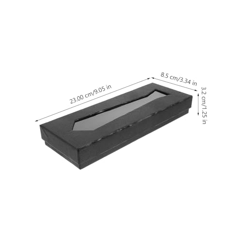 Healvian Krawattenbox Mit Schlangenlederoptik Reise-Krawattenetui Und Organizer Für Herren Aufbewahrungsbox Für Krawatten Und Accessoires 8.86X3.35X1.26 Zoll