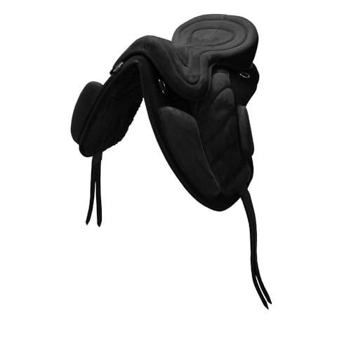 Brama West Kinder Sattel baumlos “Safety“- Sitzgröße 13“ - inkl. Steigbügelriemen & Sattelgurt (13)