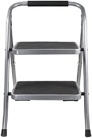 Helping Hand 2-Step Folding Step Stool with Oversized Steps and 220 lb. Weight Capacity