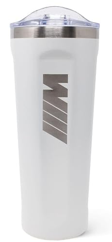 BMW Quatro Slim Travel Tumbler (White)