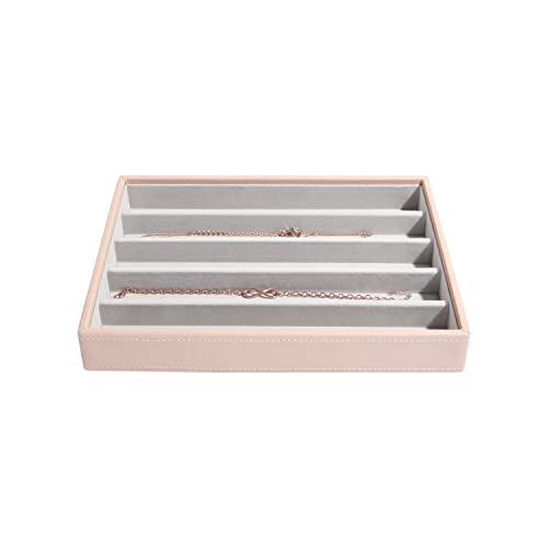 Stackers Blush Pink Classic Medium Jewellery Box Necklace Layer