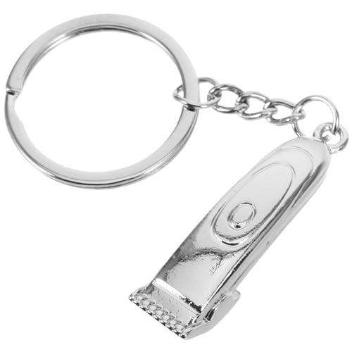 GALPADA Hair Clipper Keychain Metal Key Ring Lightweight Bag Pendant