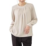 ロペピクニック 配色アソートフロントタックブラウス レディース GDH16060 ベージュ (27) M
