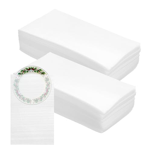 Bolsas de espuma PATIKIL blancas de 4.7 x 7.9 pulgadas para embalaje protector de 100 piezas 2